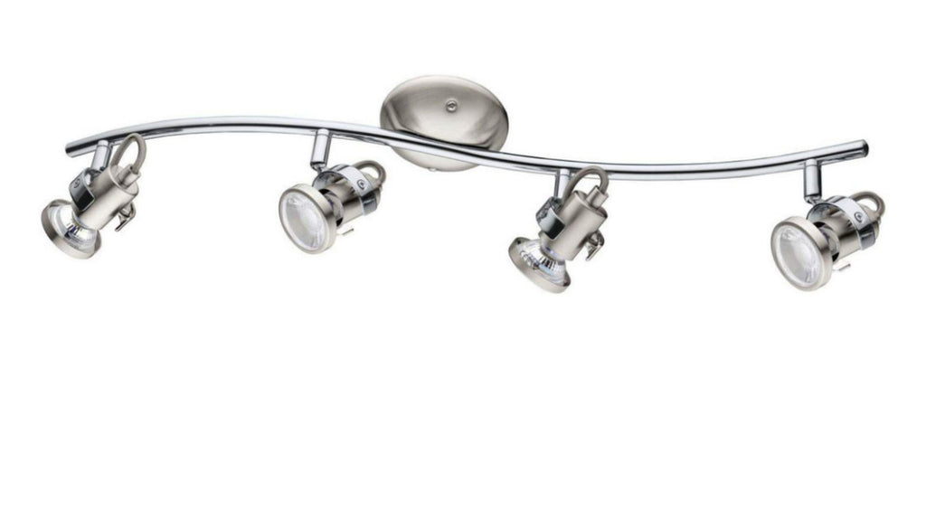 Eglo 75294 Tukon 3 4-flammige LED Deckenleuchte 4 x 3,3W GU10 inkl. Leuchtmittel