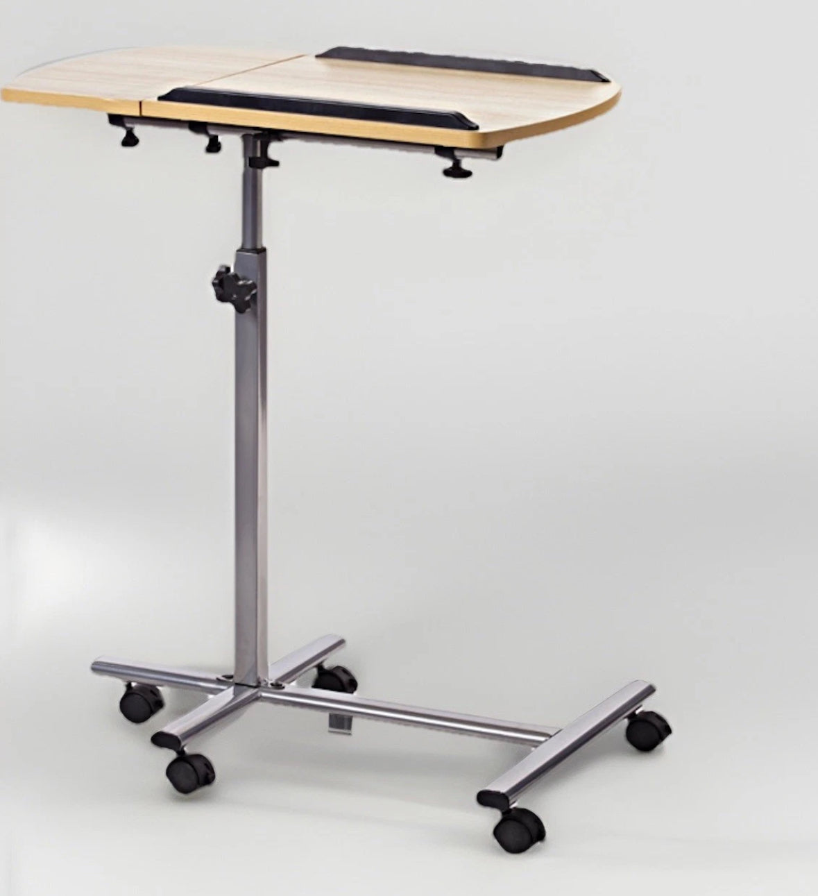 Beistelltisch – Rollbar, klappbar & höhenverstellbar