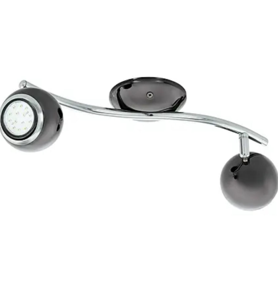 Eglo LED-Deckenstrahler BIMEDA
6 W, Nickel-nero/Chrom, Warmweiß,