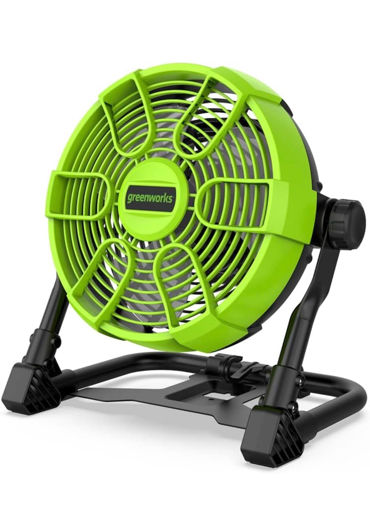 Akku-Hybrid-Ventilator der Firma Greenworks, Model G24FAN  OHNE 24V Akku & Ladegerät
