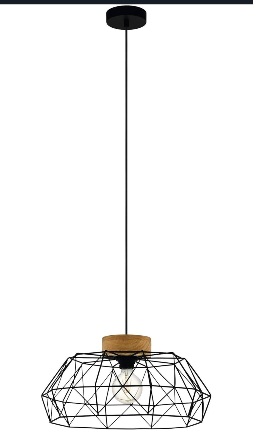 EGLO Pendelleuchte Padstow, Hängelampe Vintage,