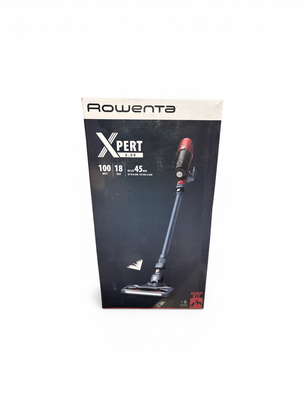 Akkustaubsauger der Firma Rowenta X-Pert 6.60 Animal Akkustaubsauger, 100W, Model RH6878 ( Gebraucht, Zustand: sehr gut)