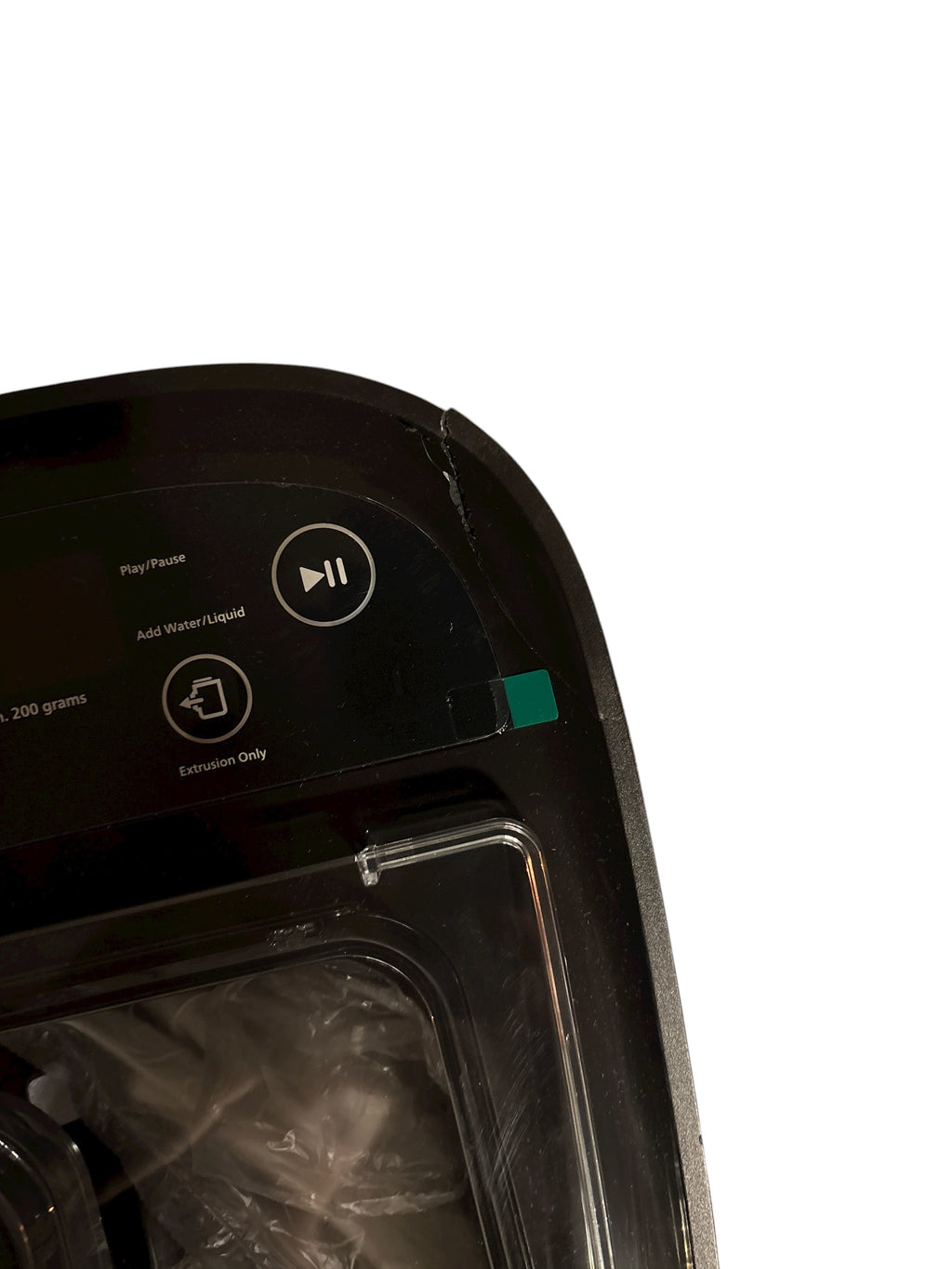 Philips 7000 Serie PastaMaker, Perfekte Nudeln Selbstgemacht, Automatisches Wiegen, Schwarz(HR2665/93), Beschädigt an der Deckplatte - Sprung (siehe Foto )